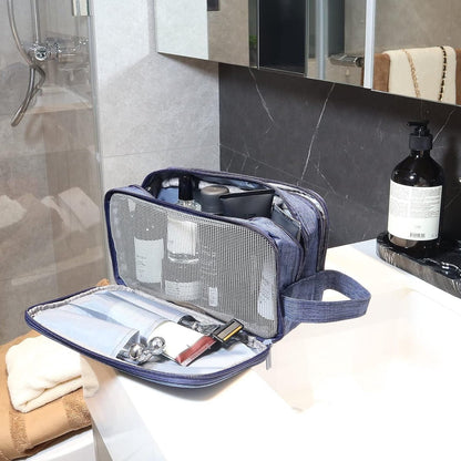 Toiletry bags for men - Toiletry bags for women - Toiletry bags - Travel accessories - Makeup bags - Cosmetic bags - Storage bags - Blauw - Image 2