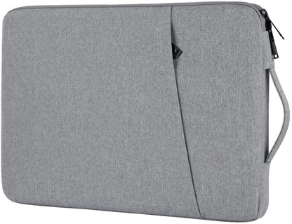 15.6-inch Laptop Sleeve - Protective Case - Laptop Storage Bag - Shockproof - Scratch-resistant - Splash-proof - Gray - Image 5