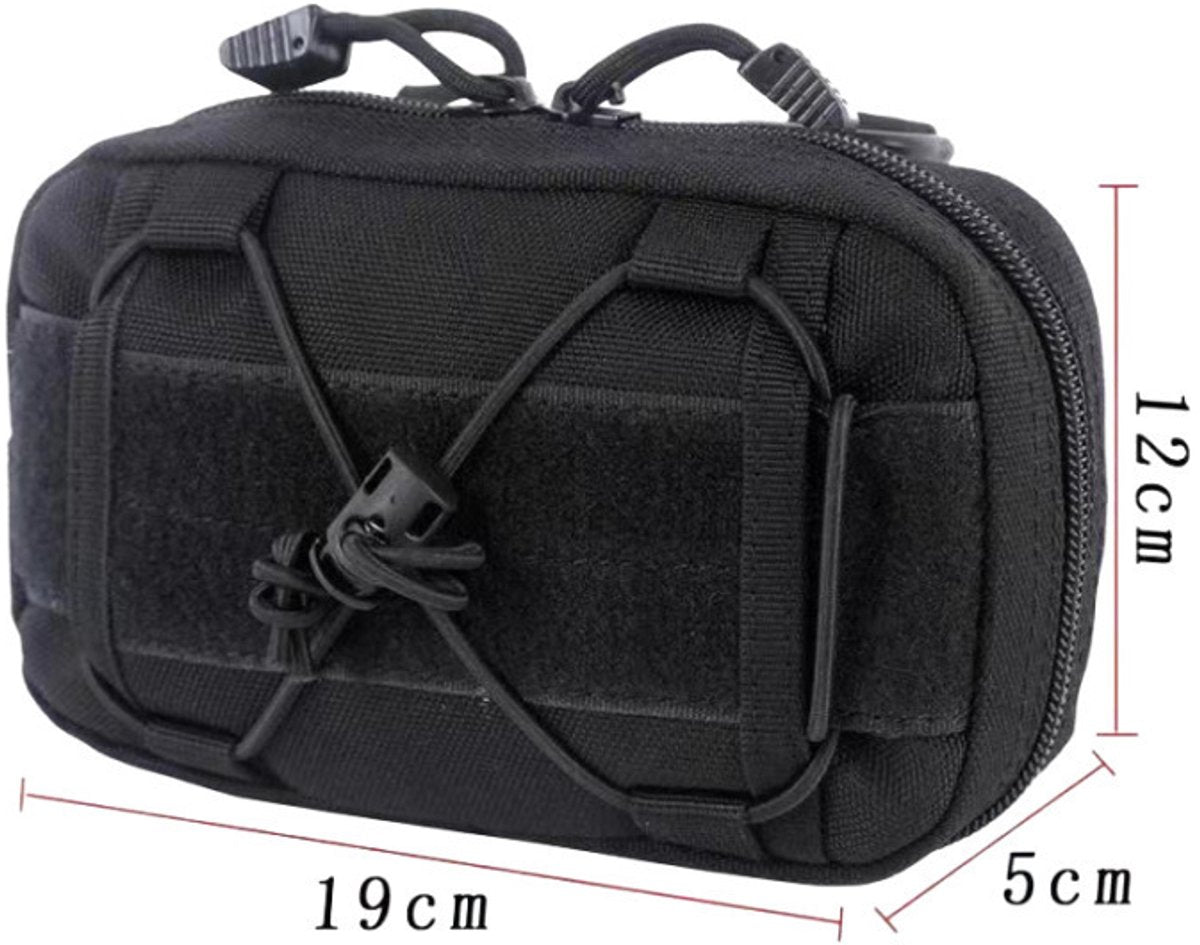 Fanny pack - Men's fanny packs - Tactical fanny pack - Small bag - Waterproof and multifunctional - Suitable for camping, hiking and hunting - Image 4