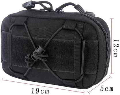 Fanny pack - Men's fanny packs - Tactical fanny pack - Small bag - Waterproof and multifunctional - Suitable for camping, hiking and hunting - Image 4