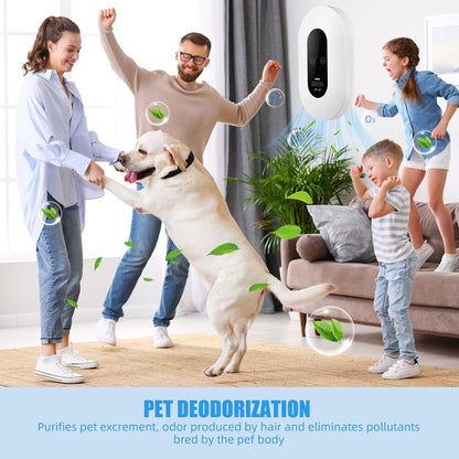 Air purifier - Plug-in negative ion air purifier - LED display - Negative ion air purifier - Home air purifier - Negative ion air purifier - Deodorizer - Ionizer - Wit - Image 3