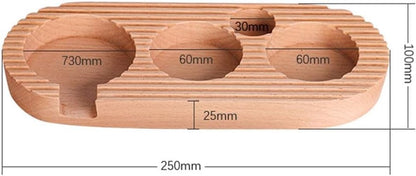 Espresso press holder -  Espresso press holder - 58mm wooden coffee press holder - Espresso tools for kitchens, cafes and restaurants - Image 2