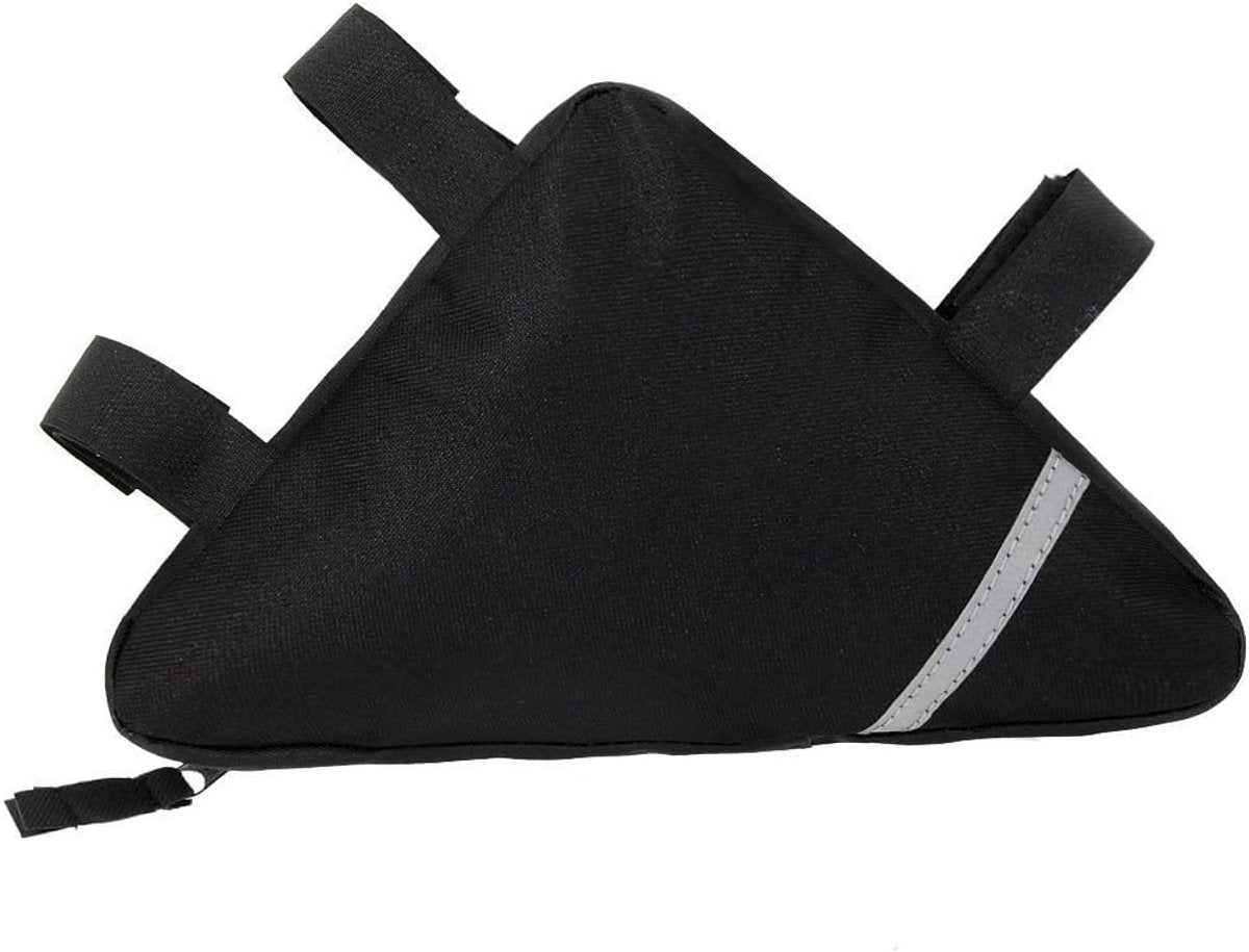 Bicycle panniers - Bicycle frame bags - Bicycle accessory bags - for phone, wallet, keys, tools - for road bikes, mountain bikes, city bikes - Bicycle accessories - Black
