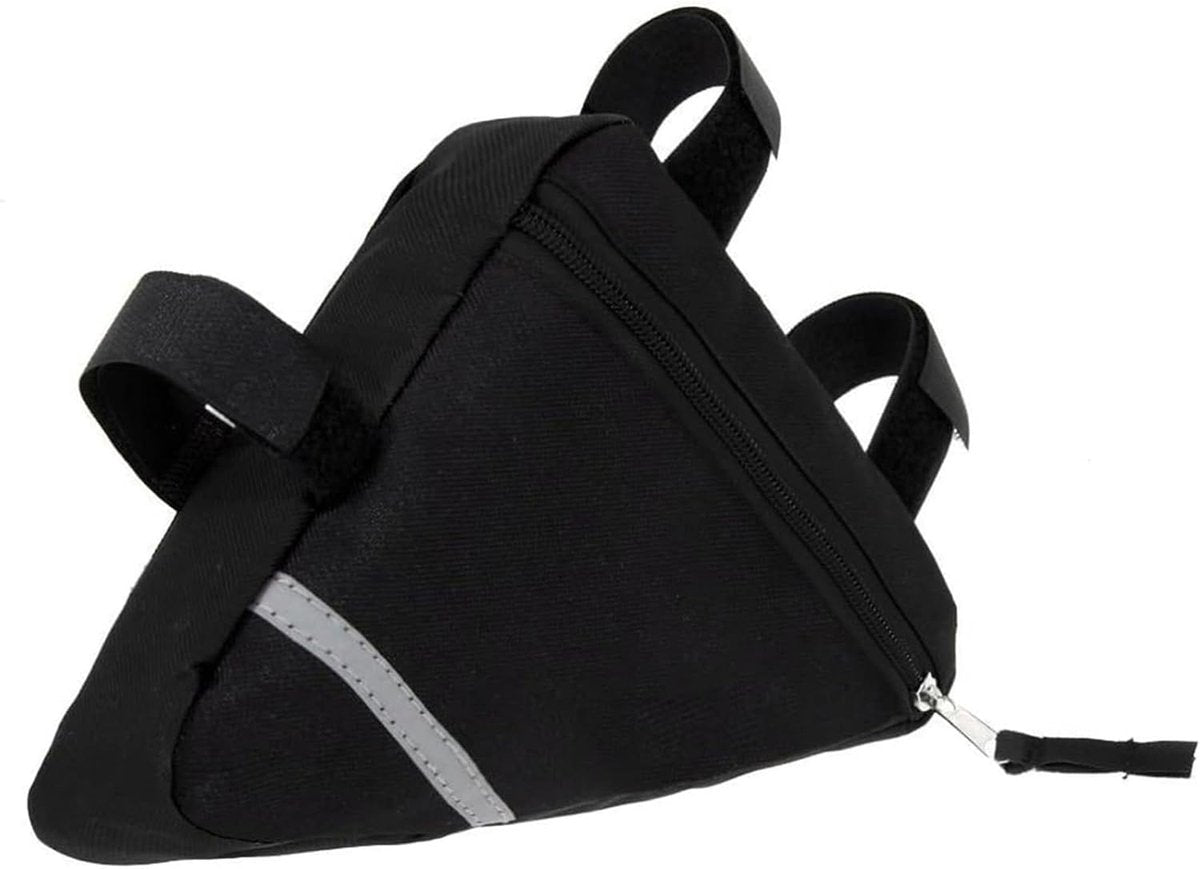 Bicycle panniers - Bicycle frame bags - Bicycle accessory bags - for phone, wallet, keys, tools - for road bikes, mountain bikes, city bikes - Bicycle accessories - Black - Image 5