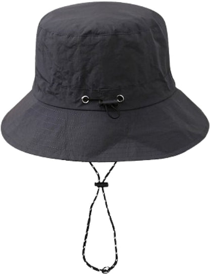 Sun hat - Fishing hat - Foldable fishing hat for women and men - UPF 50+ sun protection and waterproofing - Unisex summer hat - Hiking and rain hat - 54-58 cm