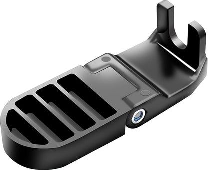 Rear bicycle pedals - Bicycle pedals - pedal - aluminum bicycle pedals - non-slip electric bicycle pedals - folding pedals - for electric bikes, mountain bikes, folding bikes - 15 mm U-slot - black - Image 2