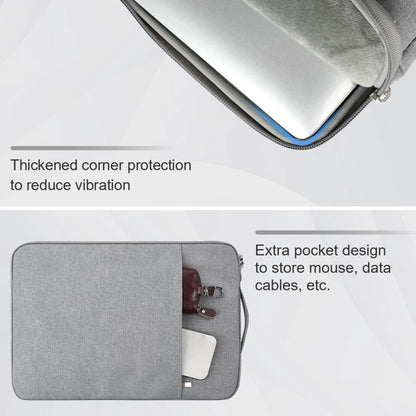 15.6-inch Laptop Sleeve - Grijs - Waterproof - Shockproof - Scratch-resistant - Splash-proof - Laptop Sleeve - Grijs - Image 5