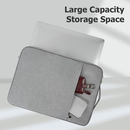15.6-inch Laptop Sleeve - Grijs - Waterproof - Shockproof - Scratch-resistant - Splash-proof - Laptop Sleeve - Grijs - Image 6