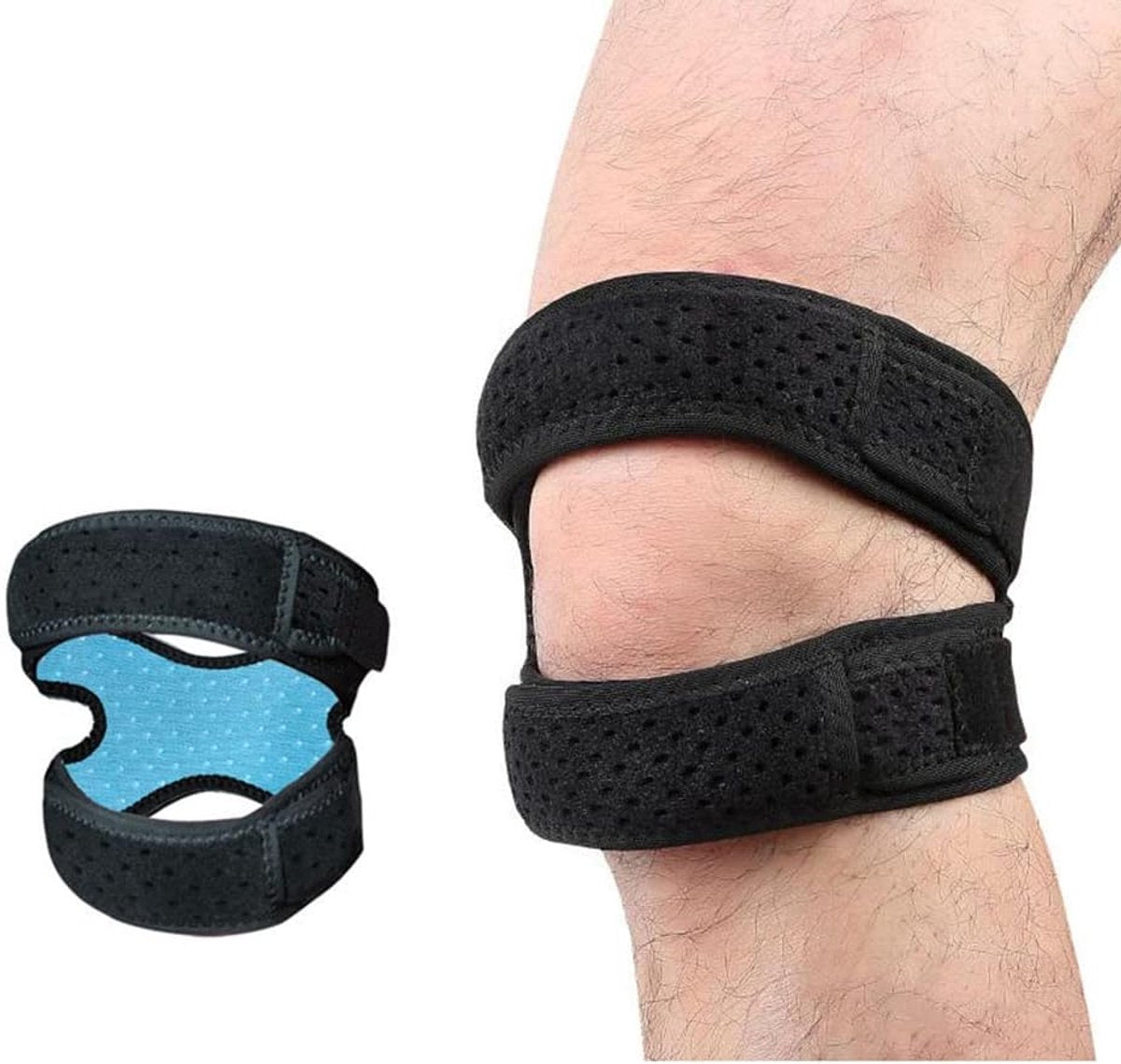 Patella Compression Knee Brace - Non-Slip Knee Pain Relief - Sports Support Patella Stabilizer - Image 4