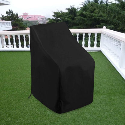 Garden chair cover, stackable chair cover, cold weather protection cover, garden chair cover, UV protection cover for garden furniture, 64 x 64 x 120 cm - Image 2