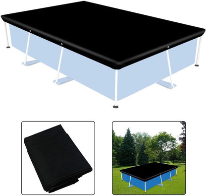 Waterproof cover - Dust cover - Outdoor pool cover 221 x 150 cm Black Oxford fabric - UV protection - Waterproof, heat-reflective - Dust cover - Image 6