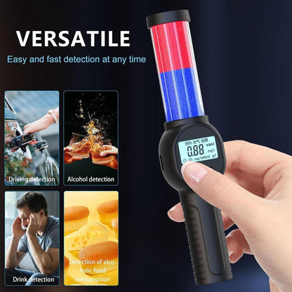 Digital Alcohol Meter - Breathalyzer with English Voice Announcement - Portable Breathalyzer - Contactless Breathalyzer - Safe and Hygienic - Suitable for Drivers - Safe Driving for Men, Women, and Families - Image 6