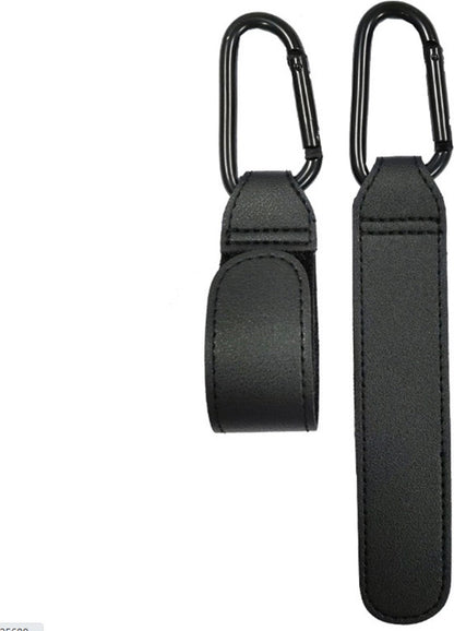 Stroller Bag Hook | Bag Hanger | Stroller Carabiner | Buggy Hook | 1 Piece | Grey - Image 2