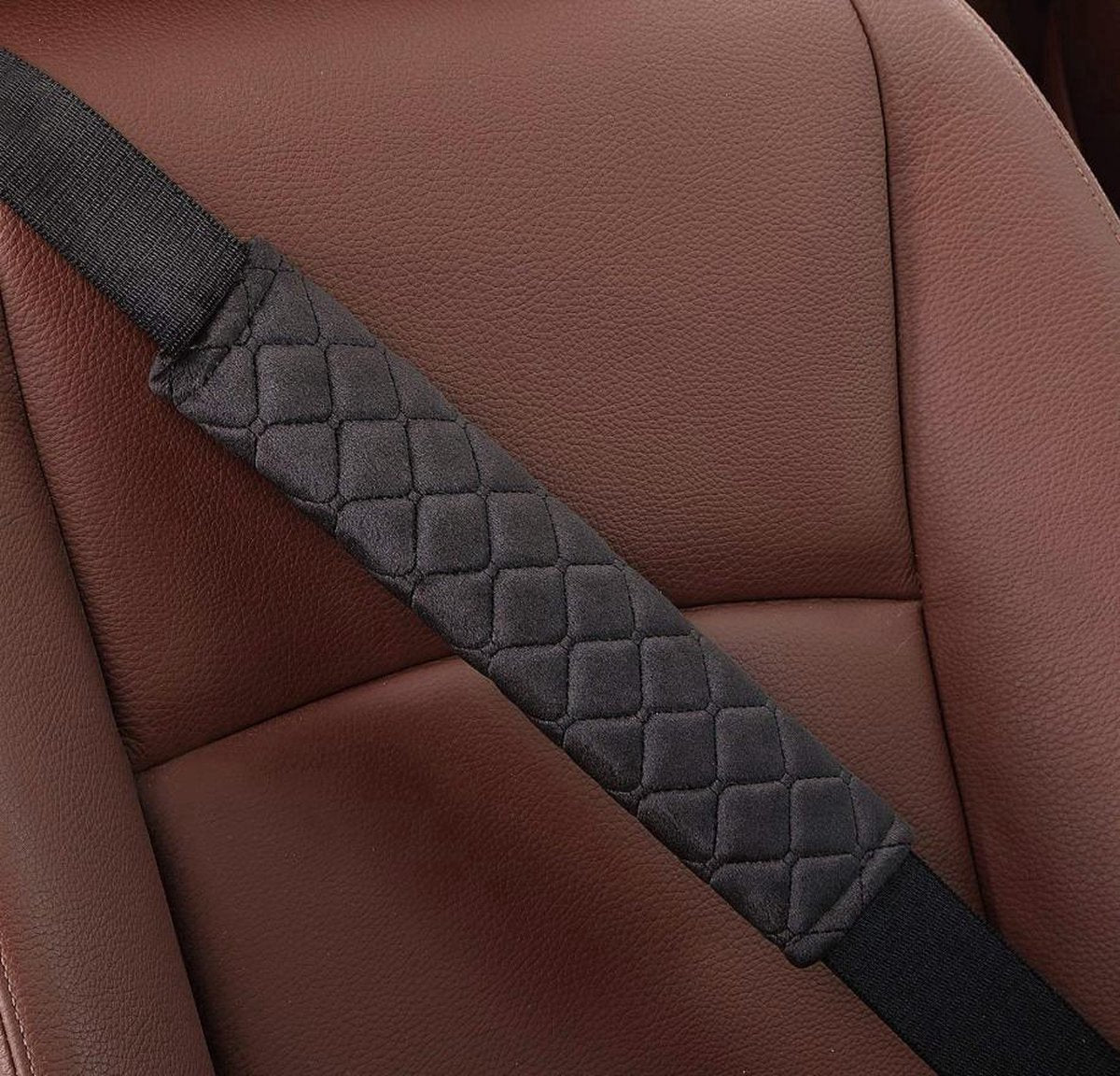 Car Seatbelt Cover Set of 2 | Seatbelt Protector | Seatbelt Cushion | Car Safety | Safety Belt Cushion Pads | 2 Pieces - Image 2