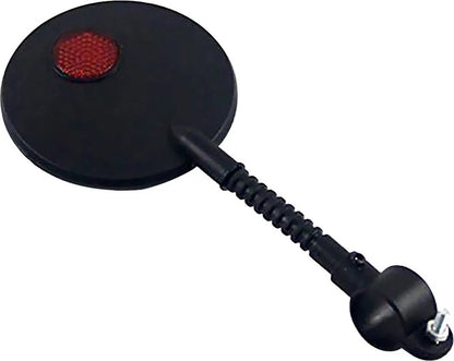 Bicycle mirror - rearview mirror with red reflector - Image 3