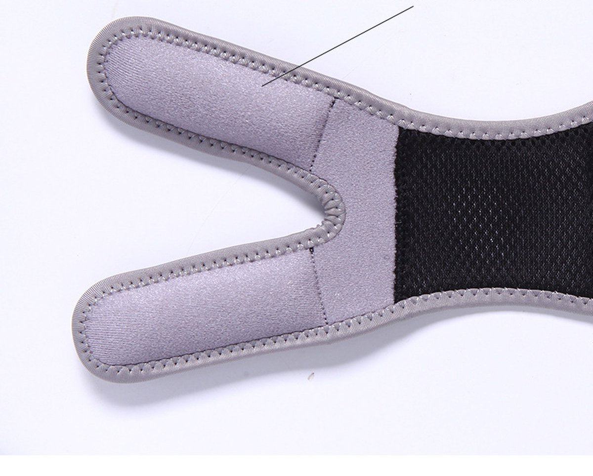 Double Patella Knee Brace | Patella Strap | Knee Support | Knee Protector | Knee Tendon Strap | Knee Bandage | Adjustable | 1 Piece | Black - Image 5