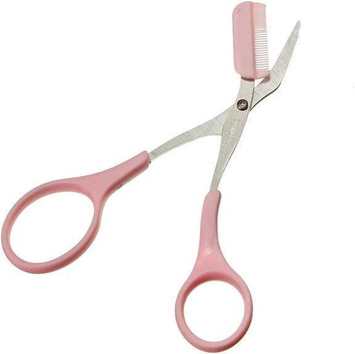 Eyebrow Scissors | Small Eyebrow Scissors | Eyebrow and Eyelash Scissors | Scissors and Trimmer | Pink