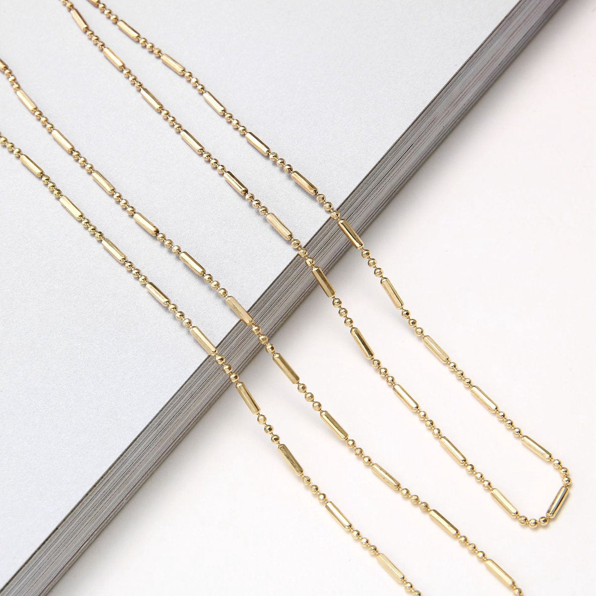 Gold Glasses Cord | Glasses Cord | Sunglasses Cord | Glasses Chain | Glasses Cord | With Black Loop | 72 CM - Image 4
