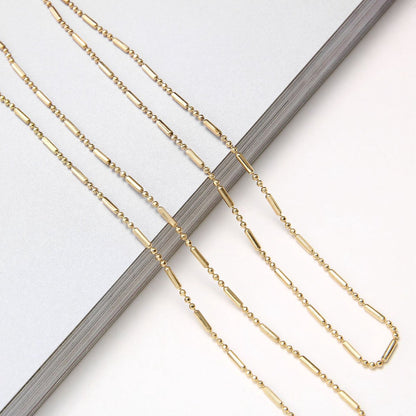 Gold Glasses Cord | Glasses Cord | Sunglasses Cord | Glasses Chain | Glasses Cord | With Black Loop | 72 CM - Image 4