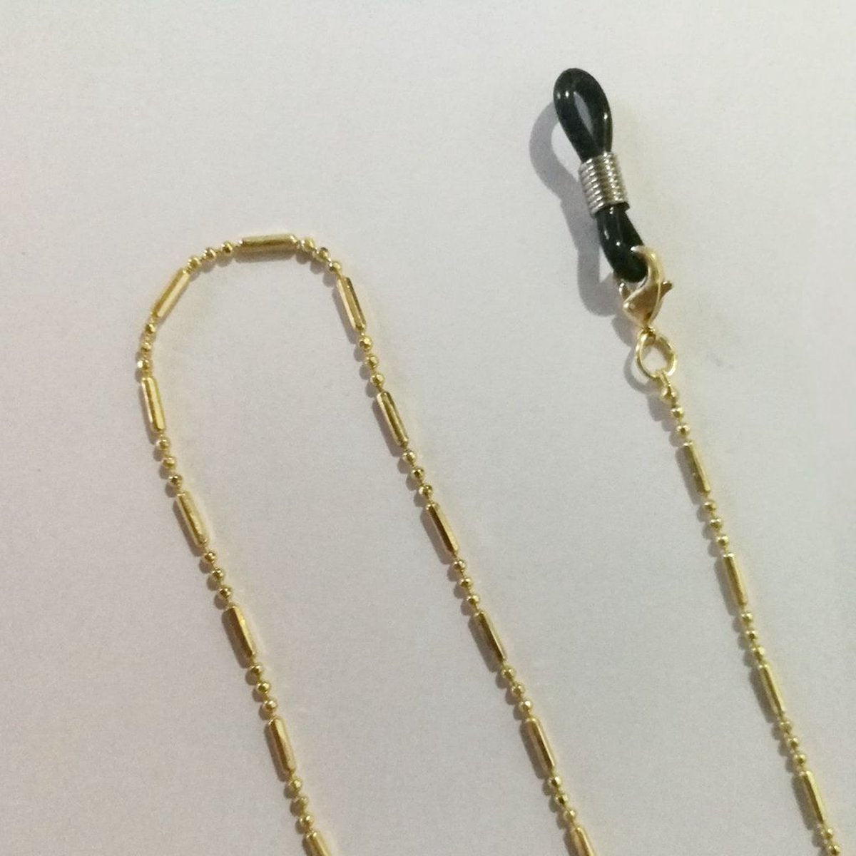 Gold Glasses Cord | Glasses Cord | Sunglasses Cord | Glasses Chain | Glasses Cord | With Black Loop | 72 CM - Image 5