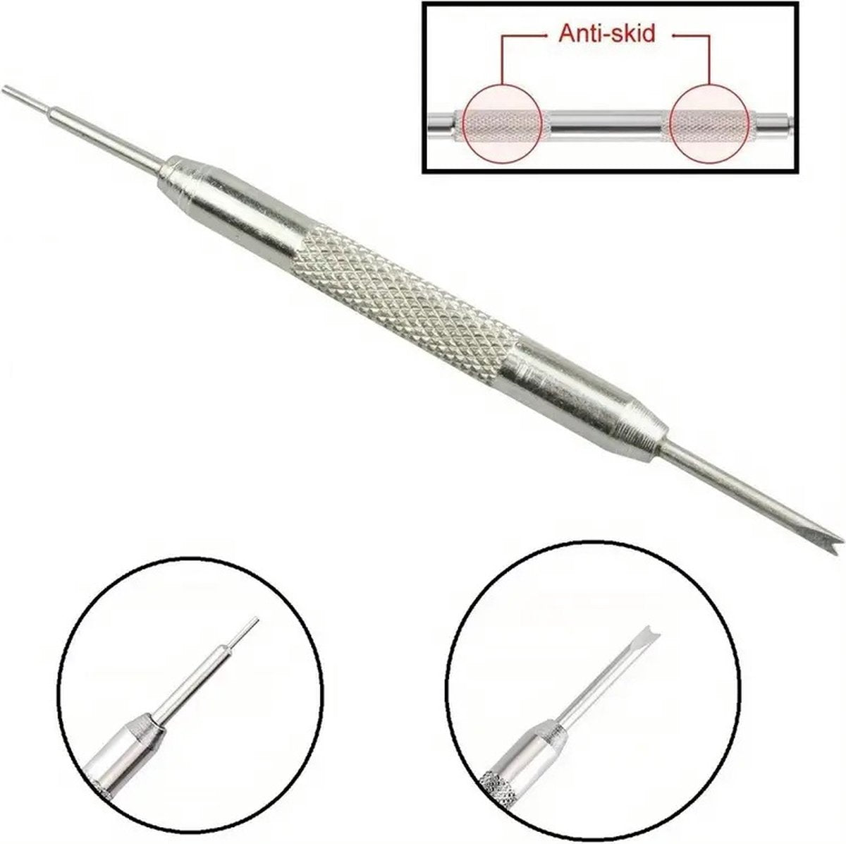 Watch Tools | Changing Watch Strap | Steel Pushpin Remover | Replacing Watch Strap | Stainless Steel - Image 4