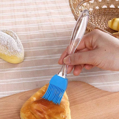 Silicone Pastry Brush | Garnishing Brush | Grilling Brush | Cooking Brush | Food Brush | Kitchen Brush | Detachable Top | Blue - Image 4