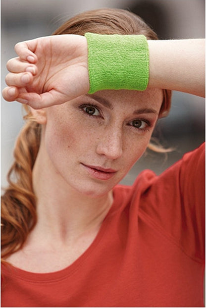 Yellow wrist sweatband - Image 3