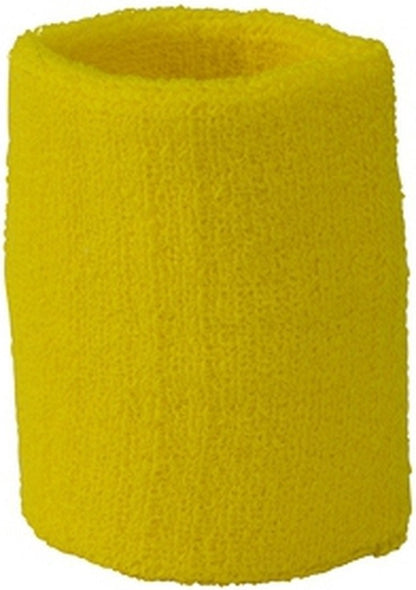 Yellow wrist sweatband - Image 4