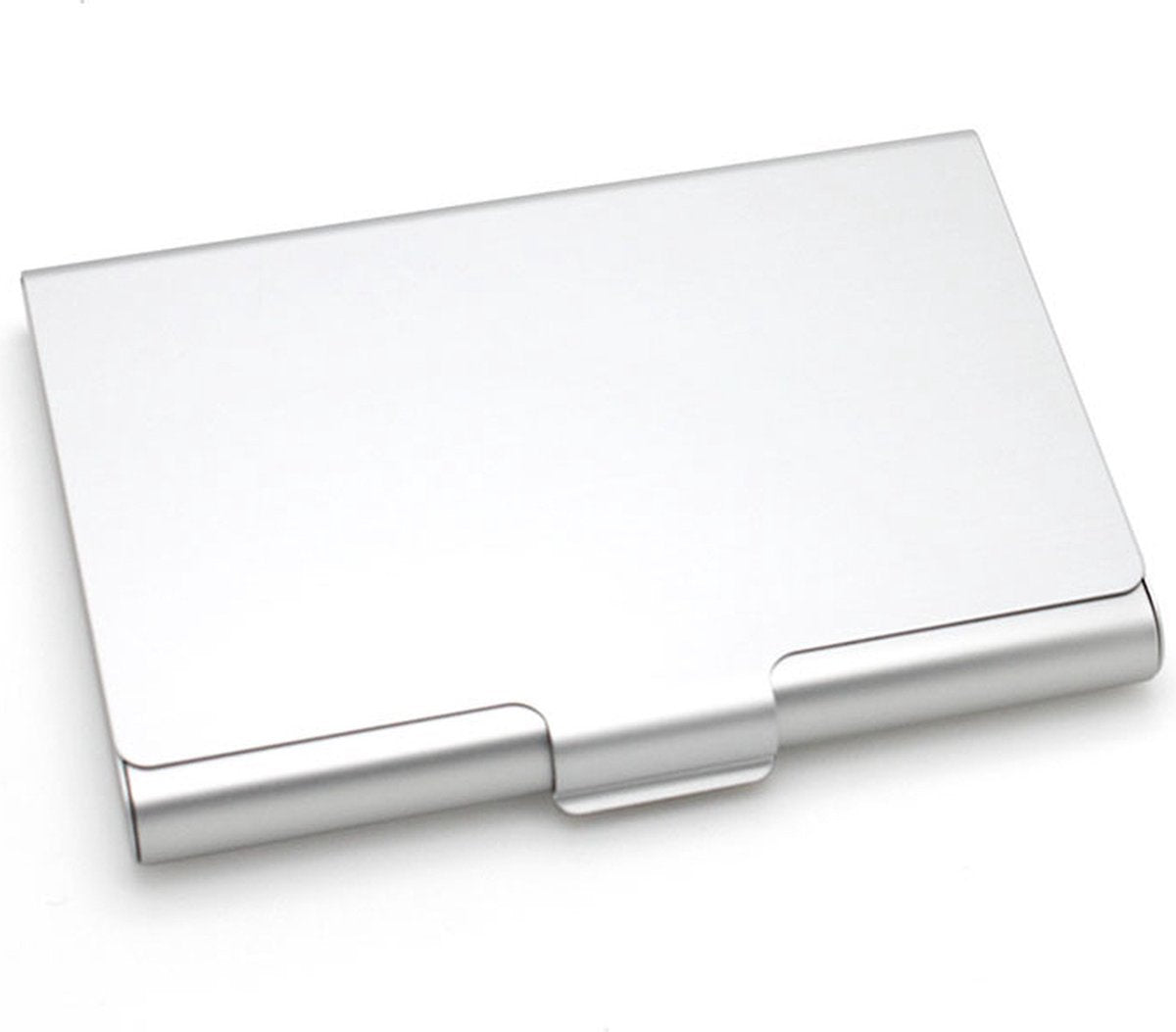 Aluminum Business Card Holder | Card Holder | Card Holder | Business Card Folder | Card Holder | Credit Card Holder | Silver - Image 5