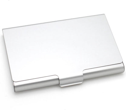 Aluminum Business Card Holder | Card Holder | Card Holder | Business Card Folder | Card Holder | Credit Card Holder | Silver - Image 5