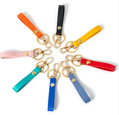 Luxury Ladies' Keychain | Key Holder | Car Keychain | Modern Style | With Double Key Rings | Red - Image 2