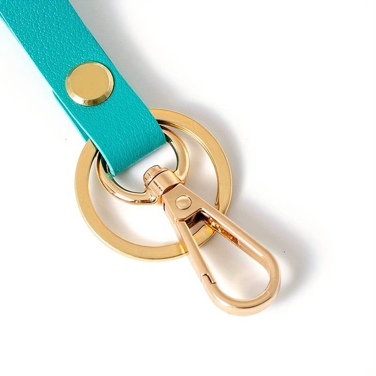 Luxury Ladies' Keychain | Key Holder | Car Keychain | Modern Style | With Double Key Rings | Red - Image 5