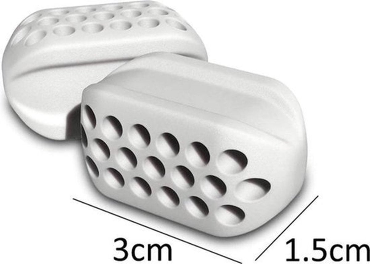 Jawline Trainer | Jawline Trainer | Jaw Trainer | Jaw Muscle Trainer | Jawline Trainer | 2 Pieces | Grey - Image 2