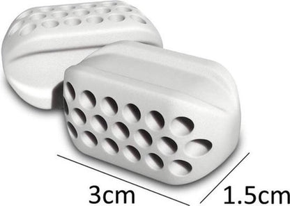 Jawline Trainer | Jawline Trainer | Jaw Trainer | Jaw Muscle Trainer | Jawline Trainer | 2 Pieces | Grey - Image 2