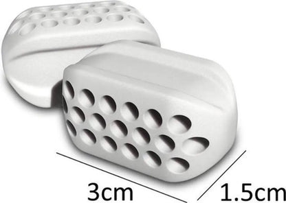 Jawline Trainer | Jawline Trainer | Jaw Trainer | Jaw Muscle Trainer | Jawline Trainer | 2 Pieces | Grey - Image 2