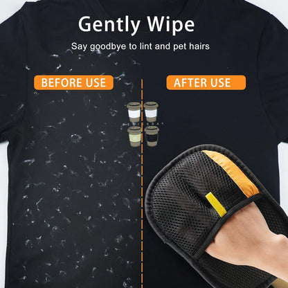 2 Pieces Magic Brush Pet Hair - Washable and Reusable for Cat and Dog Hair - Effortless Care and Cleaning of Sofa, Carpet, and Furniture - Image 2
