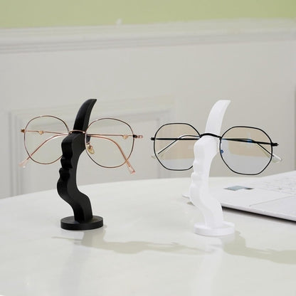 Glasses Stand - Glasses Holder - Decorative Glasses Stand and Desk Organizer - Unique Glasses Display Rack - For home, office, and bedroom, nice gift for glasses enthusiasts (black) - Image 5