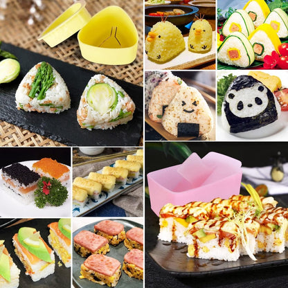 Onigiri mold - 3-pack Musubi press maker Triangular rice ball mold maker - Kids' lunch Bento and DIY at home - Image 5