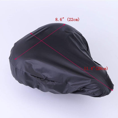 Waterproof Saddle Cover - Bicycle Saddle Cover - Cover for Bicycle Saddle - Rain Cover - Elastic Rain Cover for Bicycle Saddle - 2-pack - Image 5