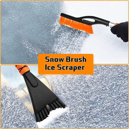 2-in-1 detachable snow brush and ice scraper - 27" ergonomic foam handle for effortless cleaning - Universal for cars and trucks - Image 5