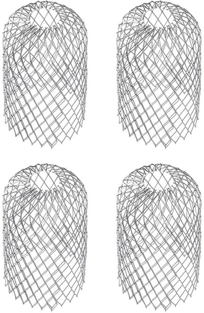 Gutter Leaf Filter 4-piece – Wire Mesh Guard, 10x17cm, gutter protector