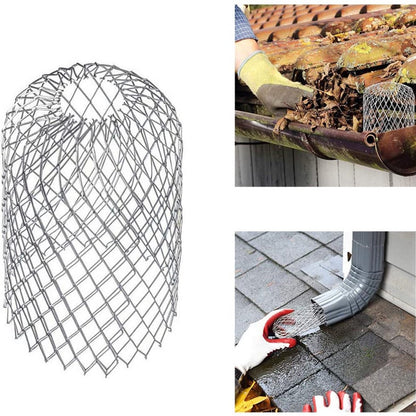 Gutter Leaf Filter 4-piece – Wire Mesh Guard, 10x17cm, gutter protector - Image 2