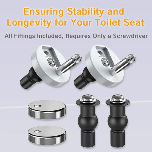 Toilet Seat Hinge Parts – Top-mounted, quick installation - Image 5