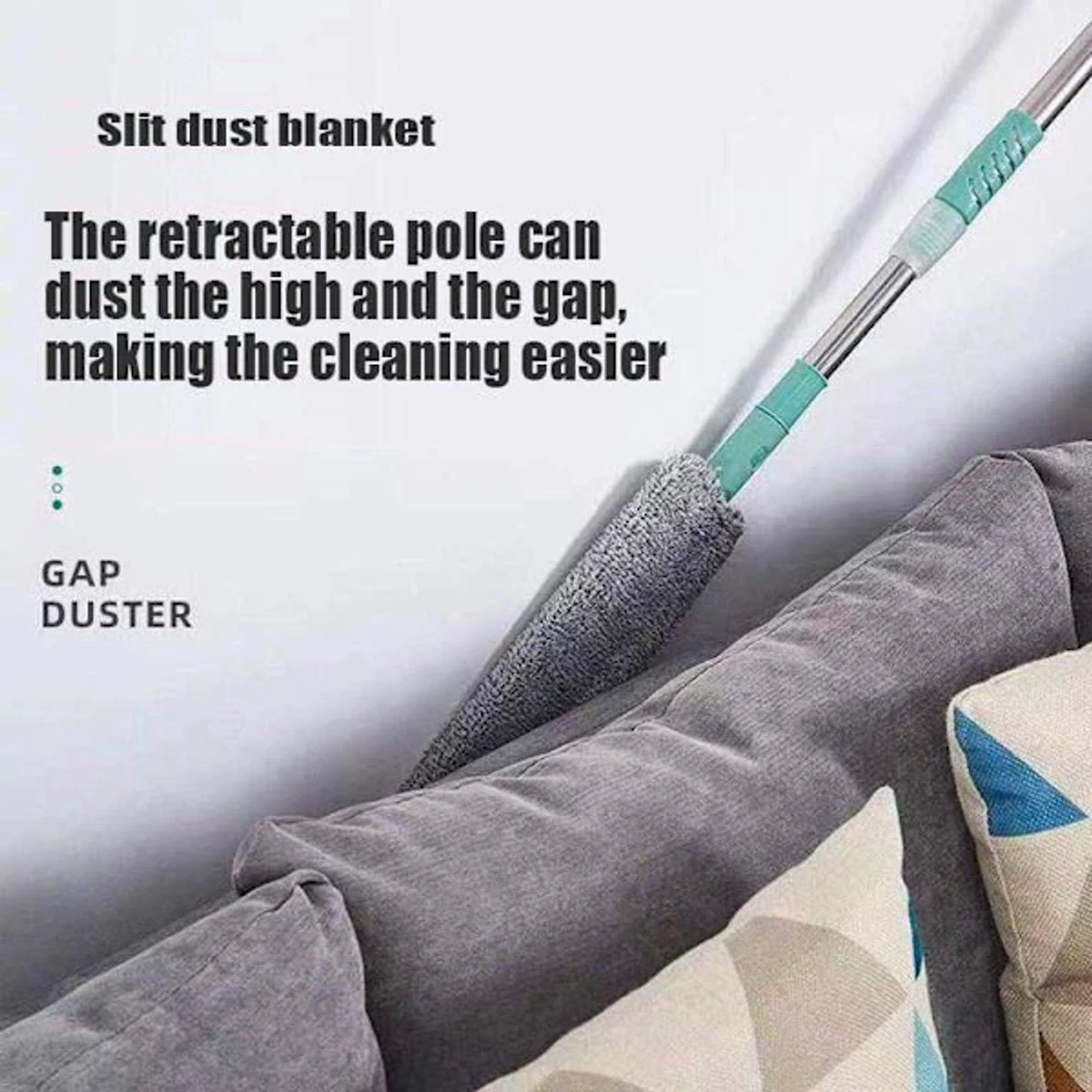 Underbed Dust Wiper – Extendable to 130cm, home use - Image 3