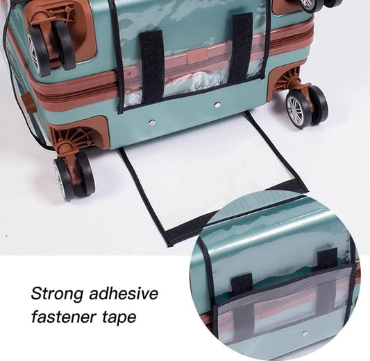 Transparent PVC Suitcase Protective Cover - 18 Inch - Anti-Dirt & Anti-Abrasion Dust Cover - Image 2