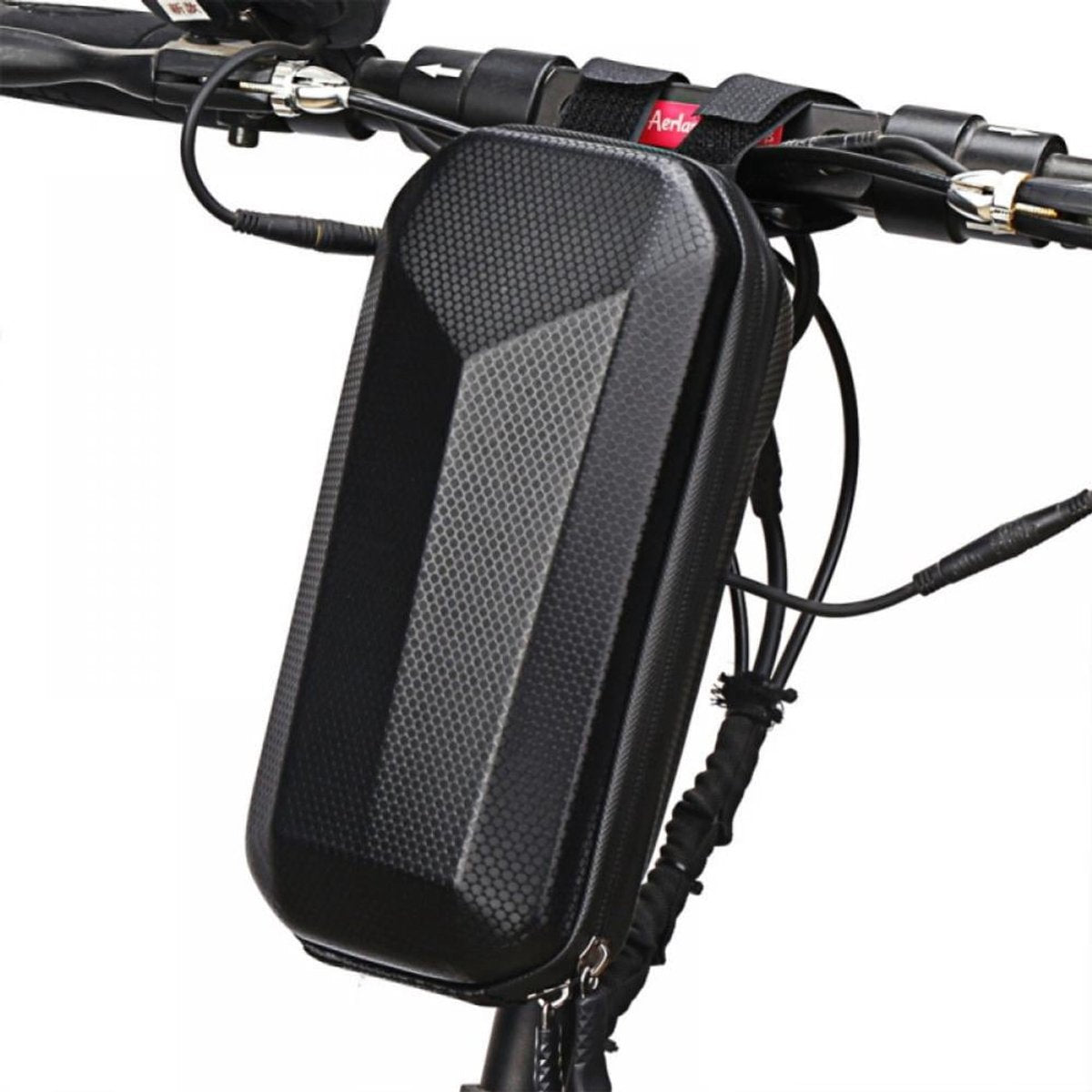 Waterproof storage bag for scooters - Hard scooter handlebar bag - Front bag for electric scooter - Accessories for adult scooters - Image 2