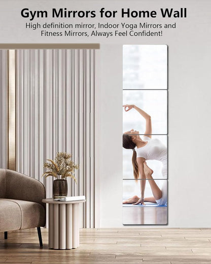 pieces unbreakable Wall Mirror - self-adhesive wallpaper - 30x30 cm, toddlers & children - Image 5