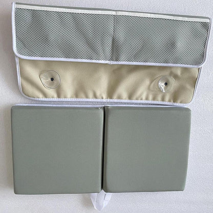 Bath Knee Cushion & Elbow Cushion Set – Thick, quick-drying, with organizer - Image 5