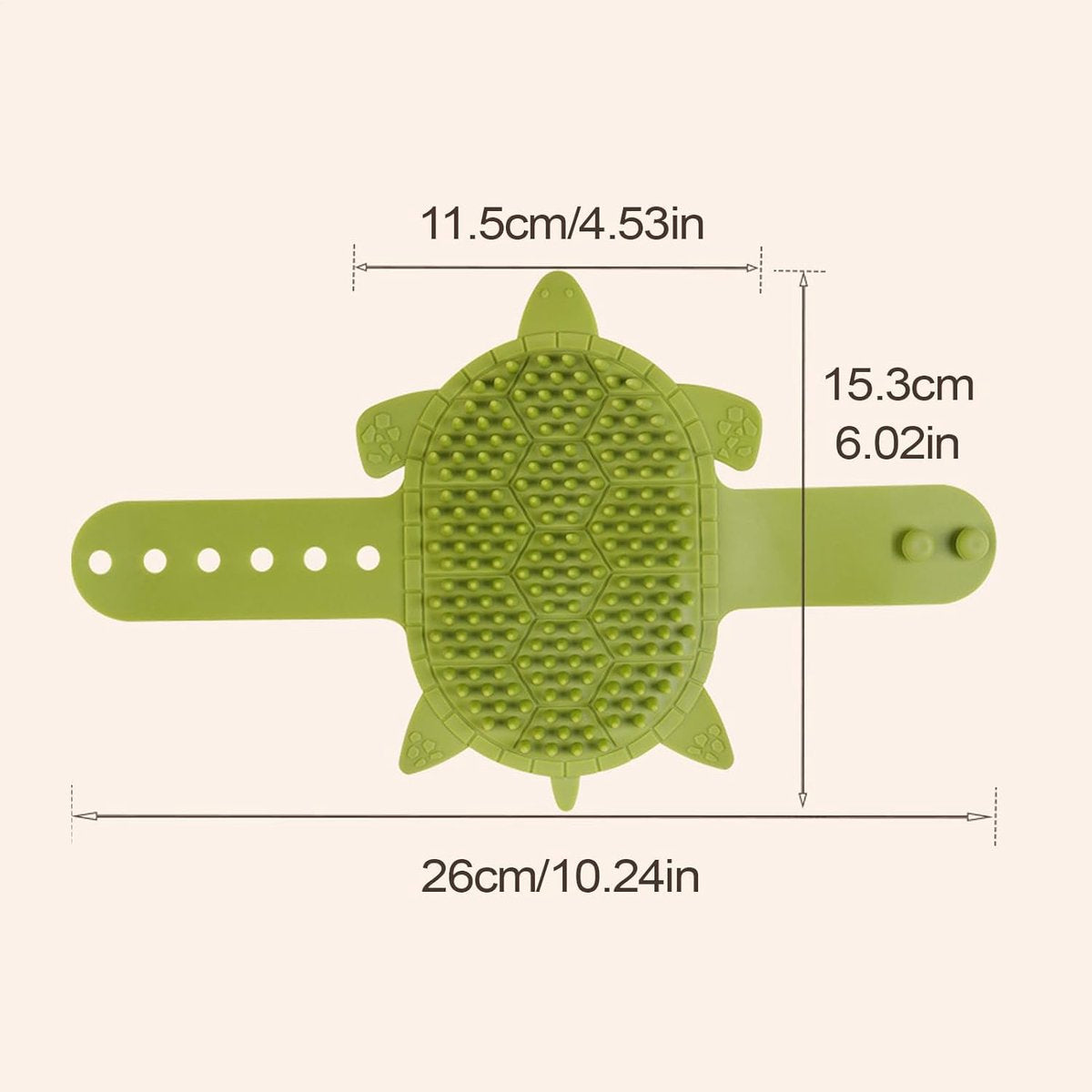 Self-Grooming Brush for Cats - Self-Massaging Scratching Post - Silicone Massager - Adjustable Scratching Post for Cats - Relieves Facial Itching - 203 Teeth Shedding Brush & Trimmer - Removable Storage Tray - Professional Hair Removal - Image 3