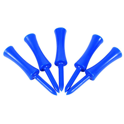 Plastic Golf Tees 100-piece – Blue, 68mm, random color – Golf accessories – Golf set – Golf tee - Image 5